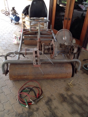 ขาย รถบดหญ้า