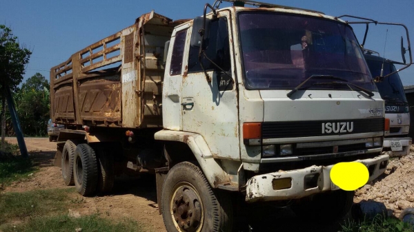 (รถมี2คัน)10ล้อดั้ม2เพลา240แรงIsuzu Fxz23....K(โค๊ตเล็ก)รถห้างแท้เดิมๆเล่มพร้อม