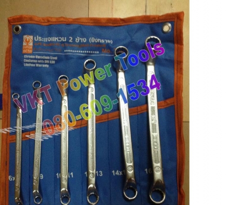 ประแจแหวน 2 ข้าง SUPER META รุ่นยิงทราย