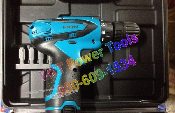 สว่านแบตเตอรี่ IRON 12v พร้อมแบตเตอรี่ 2 ก้อน