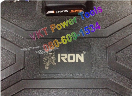 สว่านแบตเตอรี่ IRON 12v พร้อมแบตเตอรี่ 2 ก้อน