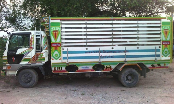 ขายรถ 6 ล้อใหญ่ดั้มเกษตร ฮีโน FD เครื่อง  HO7D   195 แรงม้า