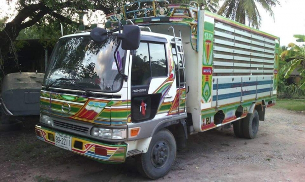 ขายรถ 6 ล้อใหญ่ดั้มเกษตร ฮีโน FD เครื่อง  HO7D   195 แรงม้า