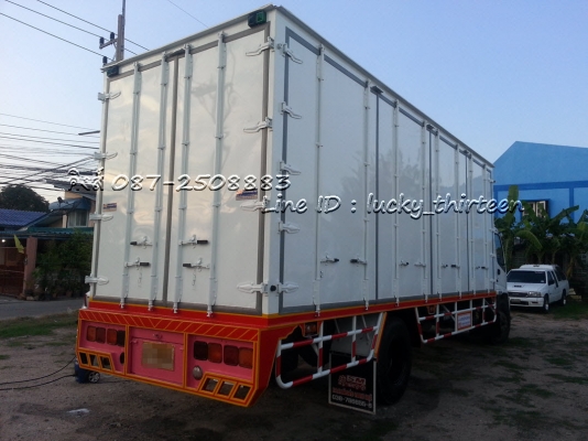 ขายด่วน 6ล้อ ตู้10บาน ISUZU DECA ปี47 ยาว 7.2เมตร  Tel.0872508883 (คิงส์)