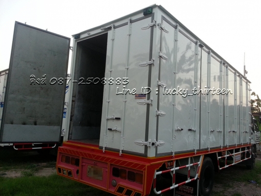 ขายด่วน 6ล้อ ตู้10บาน ISUZU DECA ปี47 ยาว 7.2เมตร  Tel.0872508883 (คิงส์)