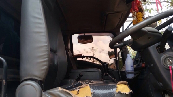 ขายรถพ่วงดัมพ์ ISUZU เครื่อง 300 แรง ปี 53 กระบะดัมพ์สหกิจ ลูก 2 เพลา