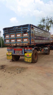 ขายรถพ่วงดัมพ์ ISUZU เครื่อง 300 แรง ปี 53 กระบะดัมพ์สหกิจ ลูก 2 เพลา