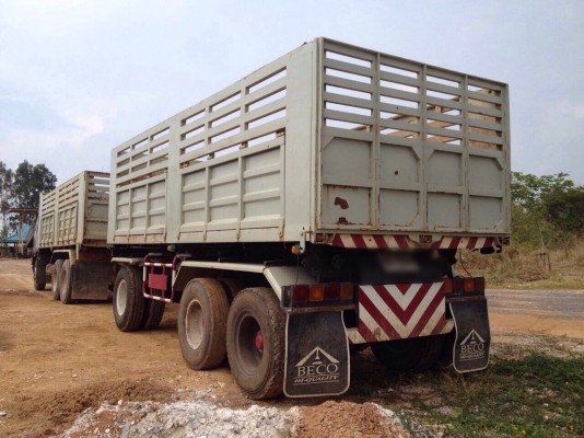 ขายรถพ่วงดัมพ์ HINO 1M เครื่องเดิม 220 แรง ปี 45 กระบะดัมพ์เหล็ก ลูก 3 เพลา ขายรถพ่วงดัมพ์ HINO 1M เครื่องเดิม 220 แรง ปี 45 กระบะดัมพ์เหล็ก ลูก 3 เพลา