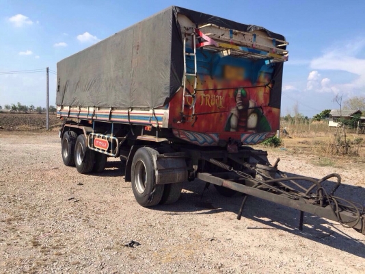 ขายรถพ่วงดัมพ์ Isuzu เครื่อง 360 แรง ปี 53 กระบะอู่ซีทีทรัค ลูก 3 เพลา