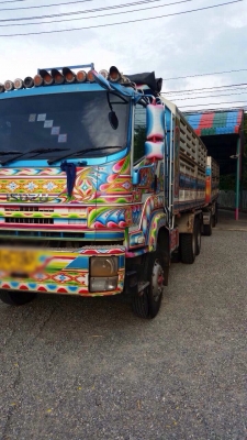 ขายรถพ่วงดัมพ์ Isuzu เครื่อง 360 แรง ปี 53 กระบะอู่ซีทีทรัค ลูก 3 เพลา