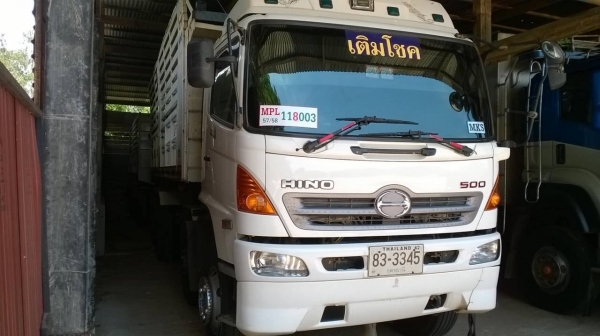ขายรถพ่วง แม่-ลูกดั้ม HINO 380 แรงม้า ปี 52 คัสซีสวยตลอดเส้น เครื่องเดิม เกียร์เดิม ลูก 3 คานแท้ยาว 7 เมตร ทะเบียนพร้อมโอน ขายรถพ่วง แม่-ลูกดั้ม HINO 380 แรงม้า ปี 52 คัสซีสวยตลอดเส้น เครื่องเดิม เกียร์เดิม ลูก 3 คานแท้ยาว 7 เมตร ทะเบียนพร้อมโอน