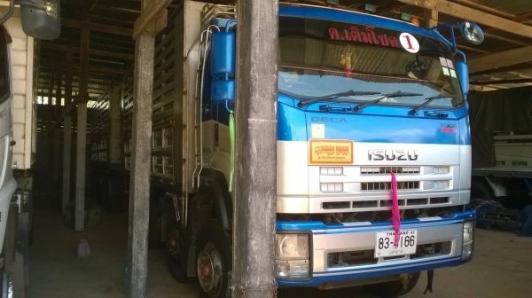 ขายรถพ่วง แม่-ลูกดั้ม ISUZU FXZ 360 แรงม้า ปี 53 สภาพสวยพร้อมใช้ ลูก 3 คานแท้ยาว 7 เมตร ยางเต็ม ภายในสวย ทะเบียนพร้อมโอน ราคาต่อรองได้