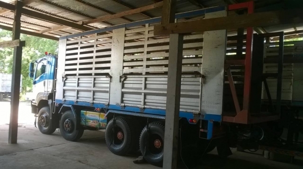 ขายรถพ่วง แม่-ลูกดั้ม ISUZU FXZ 360 แรงม้า ปี 53 สภาพสวยพร้อมใช้ ลูก 3 คานแท้ยาว 7 เมตร ยางเต็ม ภายในสวย ทะเบียนพร้อมโอน ราคาต่อรองได้