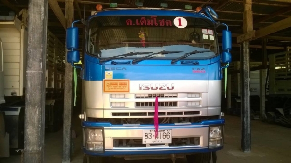 ขายรถพ่วง แม่-ลูกดั้ม ISUZU FXZ 360 แรงม้า ปี 53 สภาพสวยพร้อมใช้ ลูก 3 คานแท้ยาว 7 เมตร ยางเต็ม ภายในสวย ทะเบียนพร้อมโอน ราคาต่อรองได้