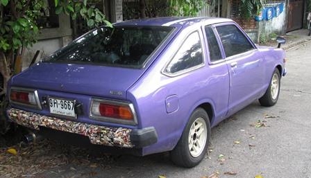 Datsun3ประตู Coupe รุ่นB310 ภายในหุ้มใหม่ เครื่องนิ่ง สีสวย