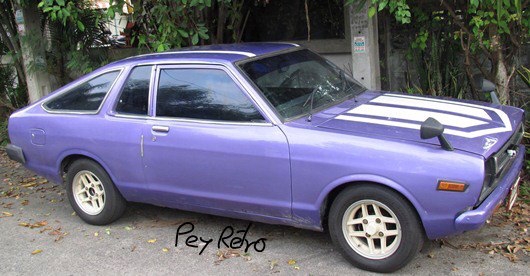 Datsun3ประตู Coupe รุ่นB310 ภายในหุ้มใหม่ เครื่องนิ่ง สีสวย