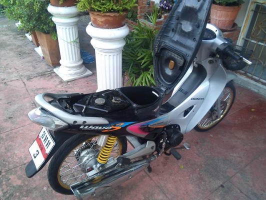 สตาร์ทมือ Honda wave125s เทาดำ  เครื่องเดิม เอกสารครบ 18000