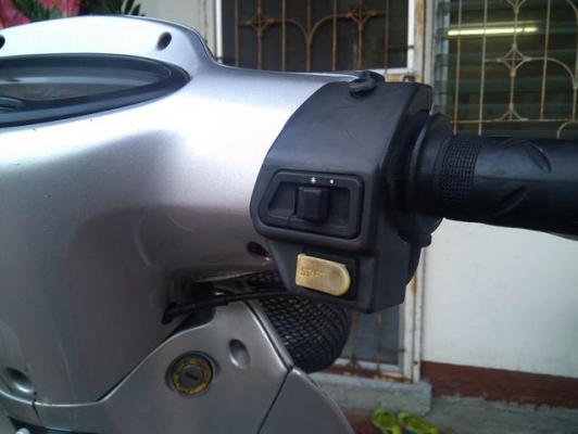 สตาร์ทมือ Honda wave125s เทาดำ  เครื่องเดิม เอกสารครบ 18000