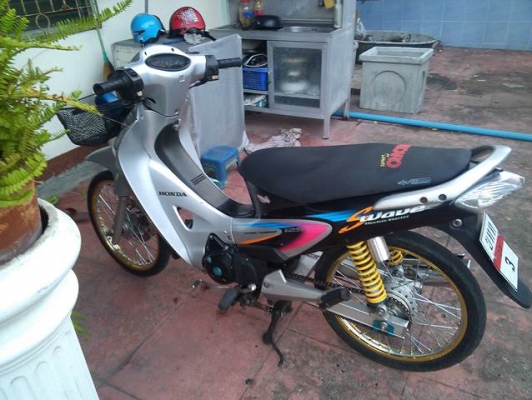 สตาร์ทมือ Honda wave125s เทาดำ  เครื่องเดิม เอกสารครบ 18000