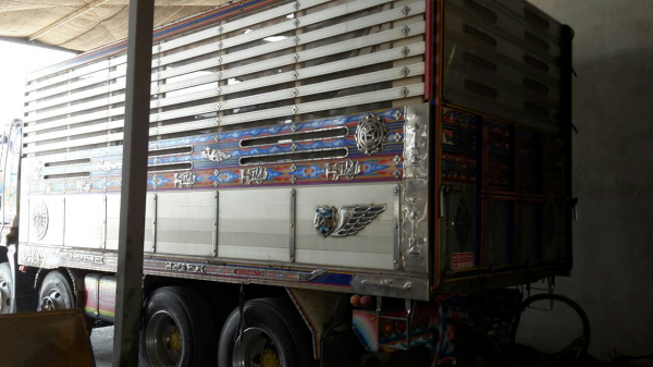 ขายดาวน์รถบรรทุก 24 ล้อพ่วงแม่ลูกดัมพ์อู่นัฐชาคอกเกษตร ISUZU DECA 360 แรงม้าปี 2557 ลูกพ่วง 3 คาน ขายดาวน์ 800000
