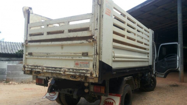 รถอีซุซุ 6 ล้อดั้ม NPR 150 แรงม้า ปี 51.   ( รถวิ่ง 8x,xxx กว่า กม. )     สนใจติดต่อ  081 - 6079515