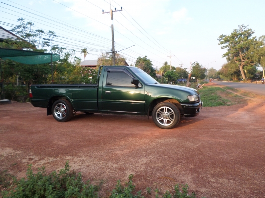 ขายรถกระบะ ISUZU DRAGONEYE ตอนเดียว ปี2002  รถบ้านแท้เครื่องแน่นแรงดี ประหยัดน้ำมันสุดๆครัชซี่เดิมสวยไม่มีผุช่วงล่างแน่นปึก สีเขียวสวยๆ....เอกสารพร้อมโอนภาษีเต็ม กพ. ปี59 แอร์เย็นจัด+ชีดีMP3+USB +ล้อแม๊ค+ยางดี4เส้น+แม๊กไลเนอ+แบตเตอร์รี่ใหม่ รถสภาพพร้อมใช้