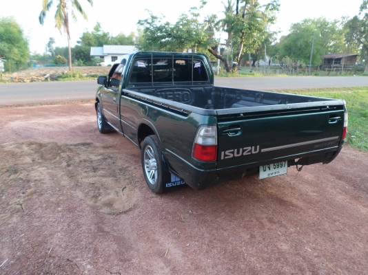 ขายรถกระบะ ISUZU DRAGONEYE ตอนเดียว ปี2002  รถบ้านแท้เครื่องแน่นแรงดี ประหยัดน้ำมันสุดๆครัชซี่เดิมสวยไม่มีผุช่วงล่างแน่นปึก สีเขียวสวยๆ....เอกสารพร้อมโอนภาษีเต็ม กพ. ปี59 แอร์เย็นจัด+ชีดีMP3+USB +ล้อแม๊ค+ยางดี4เส้น+แม๊กไลเนอ+แบตเตอร์รี่ใหม่ รถสภาพพร้อมใช้