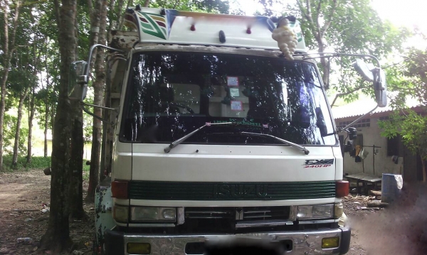 รถอีซูซุ 10 ล้อดั้ม FXZ  240 แรงม้า.  ( *  ขาวตัวสุดท้าย. )    สนใจติดต่อ  081 - 6079515