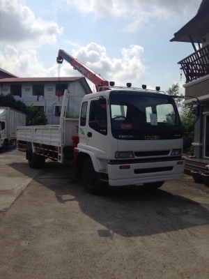 6 ล้อกะบะคอกเตี้ยติดเครน 3.3 ตัน 3 ปลอก ISUZU รุ่น เดก้า เครื่องยนต์ 195 แรงม้า 6 ล้อกะบะคอกเตี้ยติดเครน 3.3 ตัน 3 ปลอก ISUZU รุ่น เดก้า เครื่องยนต์ 195 แรงม้า