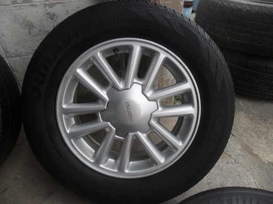 ล้อแม็ก 16นิ้ว 6รู อีซูสุ พร้อมยาง สวยๆ 4 ล้อ ราคา 8900 บาท ล้อแม็ก 16นิ้ว 6รู อีซูสุ พร้อมยาง สวยๆ 4 ล้อ ราคา 8900 บาท