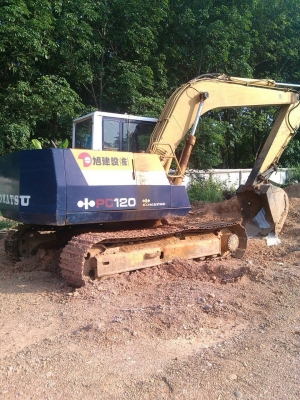 KOMATSU PC120 รุ่น 5 เครื่องเดิม ผั้มเดิม ไม่มีเล่มนะครับ