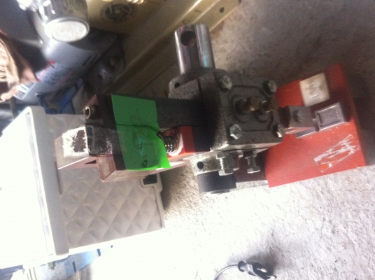 แท่นโยกกดอัดสวมขิ้นงานต่างๆตามต้องการ สภาพสวยพร้อมใข้งาน