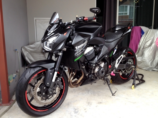 ขาย Kawasaki Z800 ปี2014 ใช้น้อย ท่อสูตรซิ่ง ราคา 329000บาท รับเทริ์น จัดไฟแนนท์