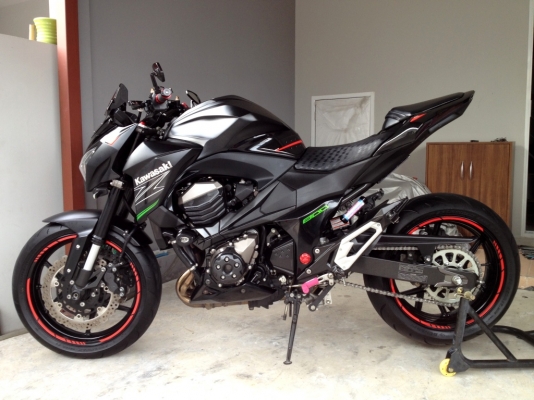 ขาย Kawasaki Z800 ปี2014 ใช้น้อย ท่อสูตรซิ่ง ราคา 329000บาท รับเทริ์น จัดไฟแนนท์