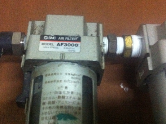 ขุดดักน้ำดักฝุ่นสองกระเปราะต่อคิดกันก่อนปล่อยลมเข้าระบบลมพร้อมตัวปรับแรงดันลม