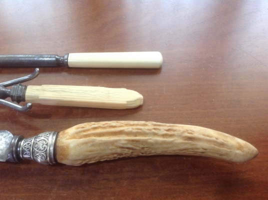 ขายชุดมีด Vintage U.S.A. ด้ามจับทำจากเขาสัตว์