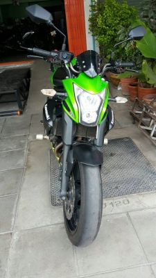 ER 6n ปี 2013 รถสวยของแต่งแน่นๆ ได้ยางก็คุ้มแล้ว