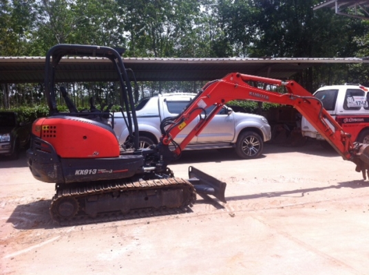 ขายรถขุดคูโบต้า รุ่น KX91-3S2 ขนาด 30 แรงม้า