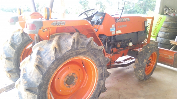 ขาย 228000รถไถคูโบต้าL4580ใบมีดดันดินพร้อมใช้งาน