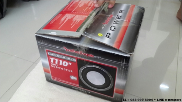 SUBWOOFER Rockford Fosgate T110D4 สภาพนางฟ้า เสียงดีมากก