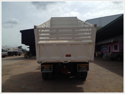 ขายไม่แพง FUSO SUPERGREAT เครื่อง 6M70 กระบะดัมพ์ดิน ยาว 6.00 เมตร กว้าง 2.50 เมตร ดั้มพ์ 15 ตัน ยางใหม่ 11 เส้น พร้อมป้าย พร้อมเล่มทะเบียน รถเหมือนใหม่ป้ายแดง สนใจรีบเลยนะคะ