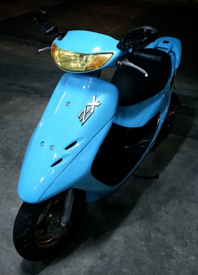 ขายป๊อป Honda ZX สีฟ้ามุก dio