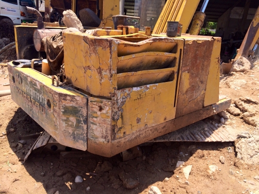 ขายด่วน  รถแบคโฮ  ตัวเล็ก  KOMATSU  พร้อมใช้งาน