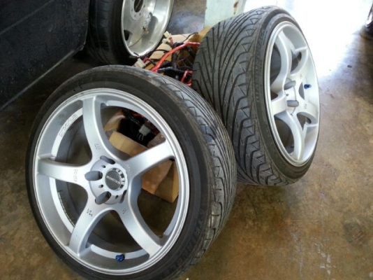 ขายล้อprodrive 18  กว้าง9.5 10.5