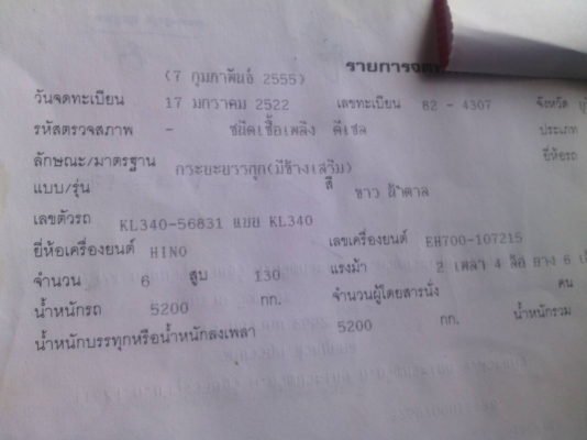 ขายตามสภาพ เครื่อง EH700