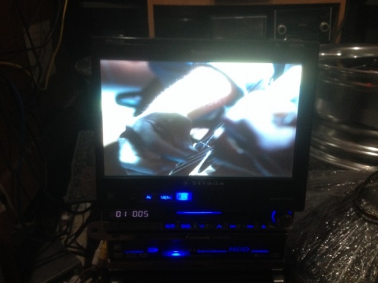 PANASONIC HDD DVD MP3 จอสไลดไฟฟ้า7นิ้วของเก่าญี่ปุ่นเเท้สภาพสวยพร้อมใช้