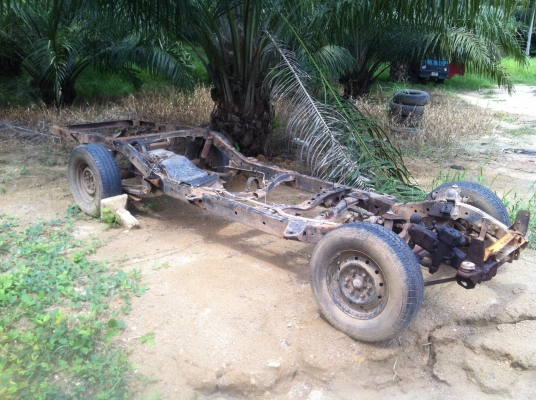 คัสซีไม่มีผุยกเส้น พร้อมช่วงล่างยกยวง เฟืองท้ายเปิดตูด