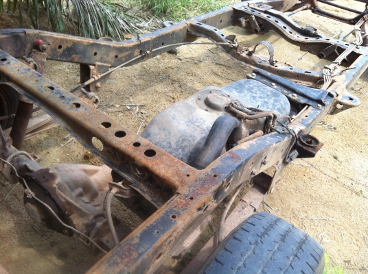 คัสซีไม่มีผุยกเส้น พร้อมช่วงล่างยกยวง เฟืองท้ายเปิดตูด