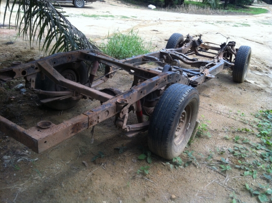 คัสซีไม่มีผุยกเส้น พร้อมช่วงล่างยกยวง เฟืองท้ายเปิดตูด