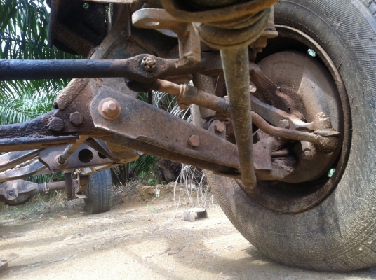 คัสซีไม่มีผุยกเส้น พร้อมช่วงล่างยกยวง เฟืองท้ายเปิดตูด